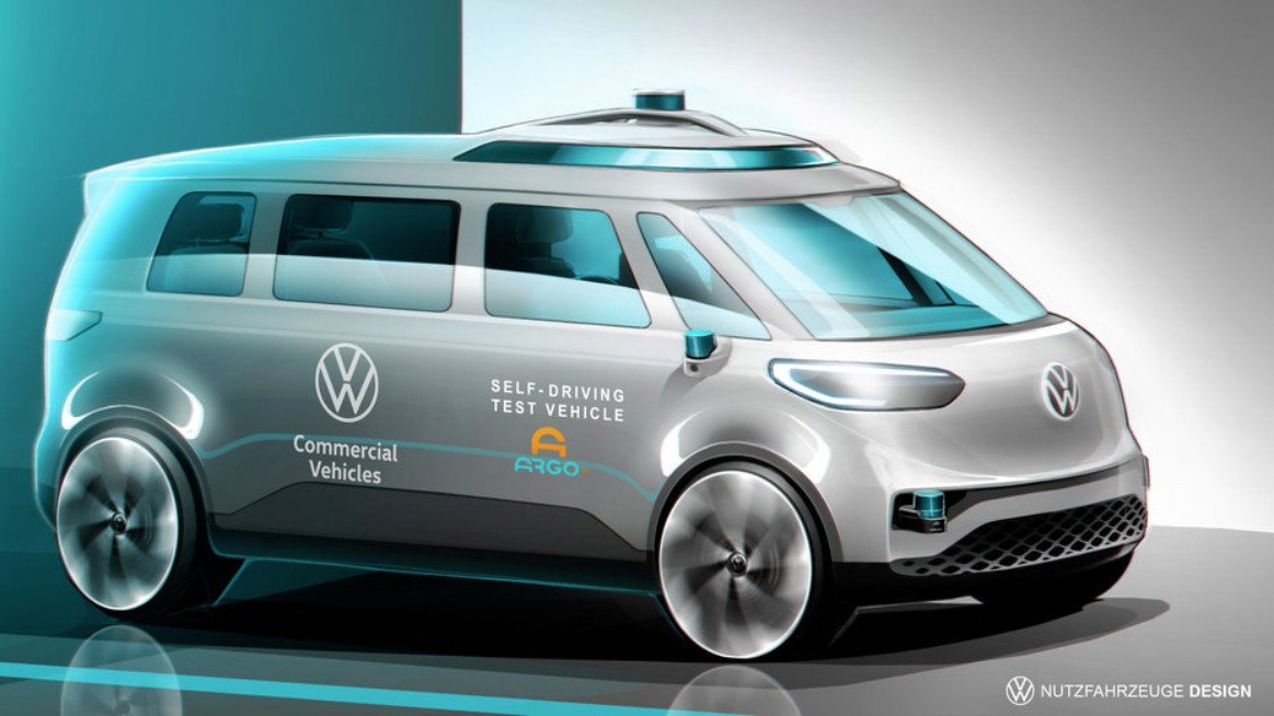 Volkswagen começa a testar vans elétricas e autônomas
